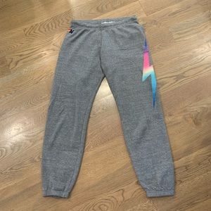 Aviator nation lightning bolt sweatpants
